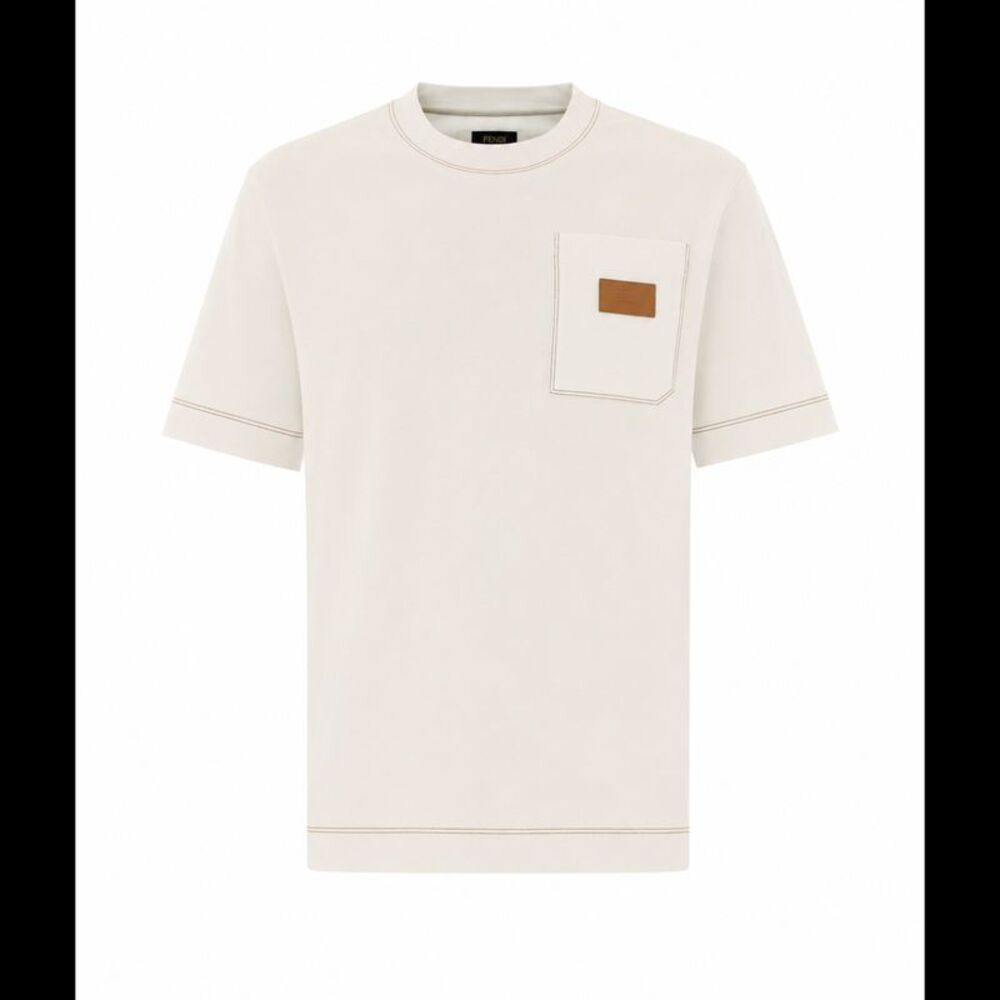Fendi Men Fendi Patch T-Shirt